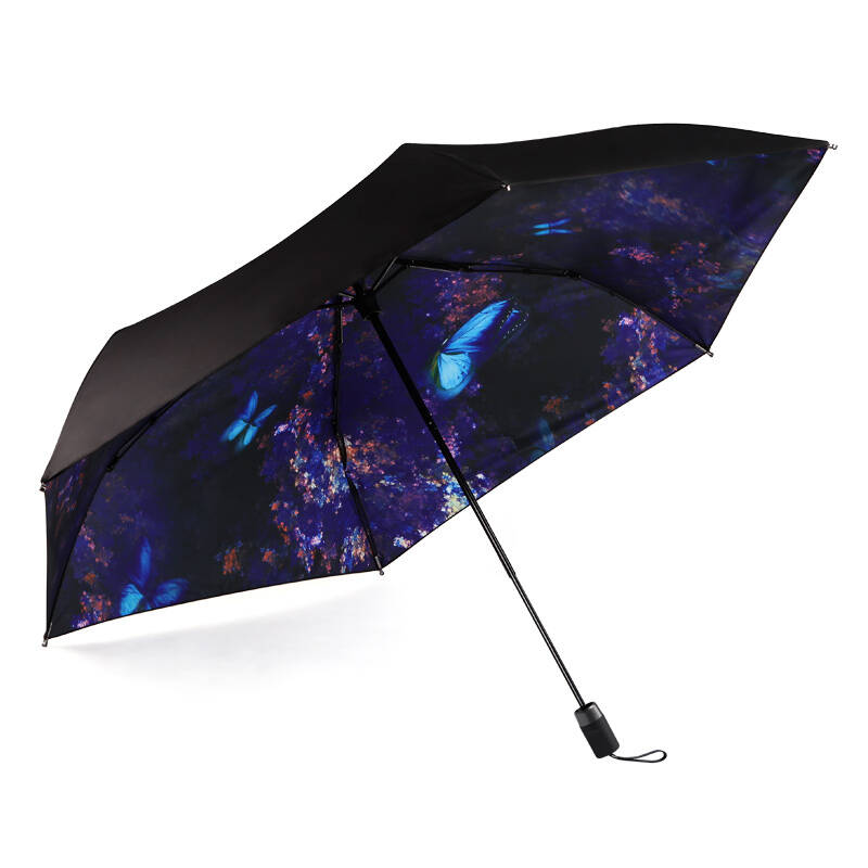 雨天出行拒“湿身”，折叠晴雨伞实用易收纳图片1