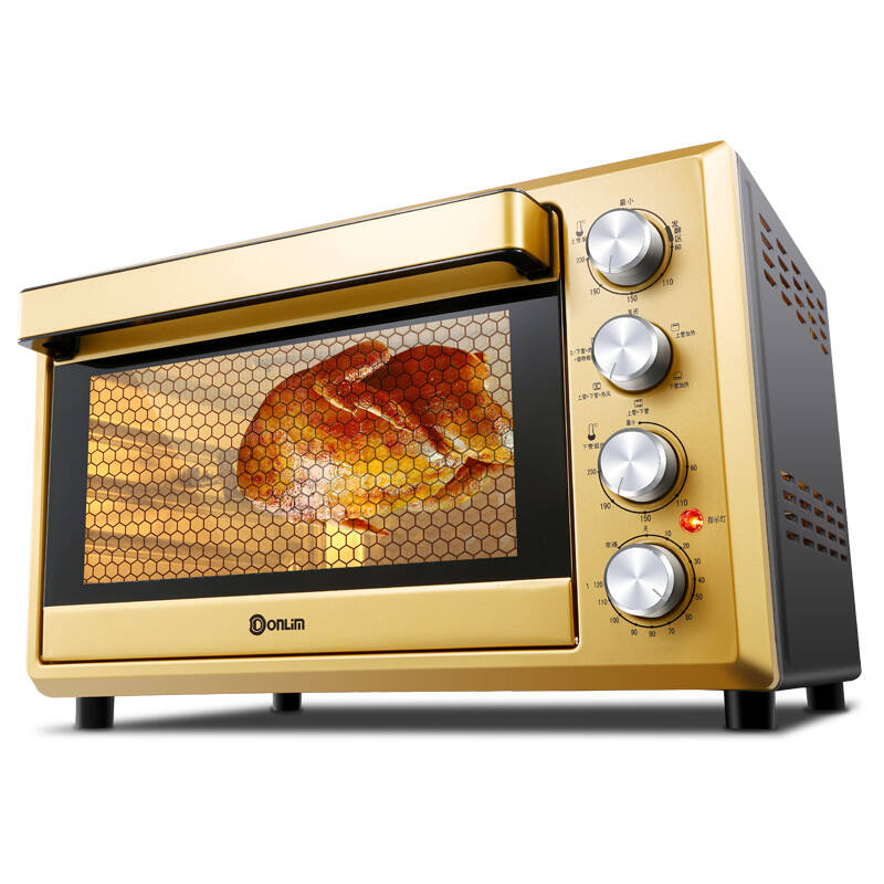 独立温控电烤箱，金黄面包不焦糊图片1
