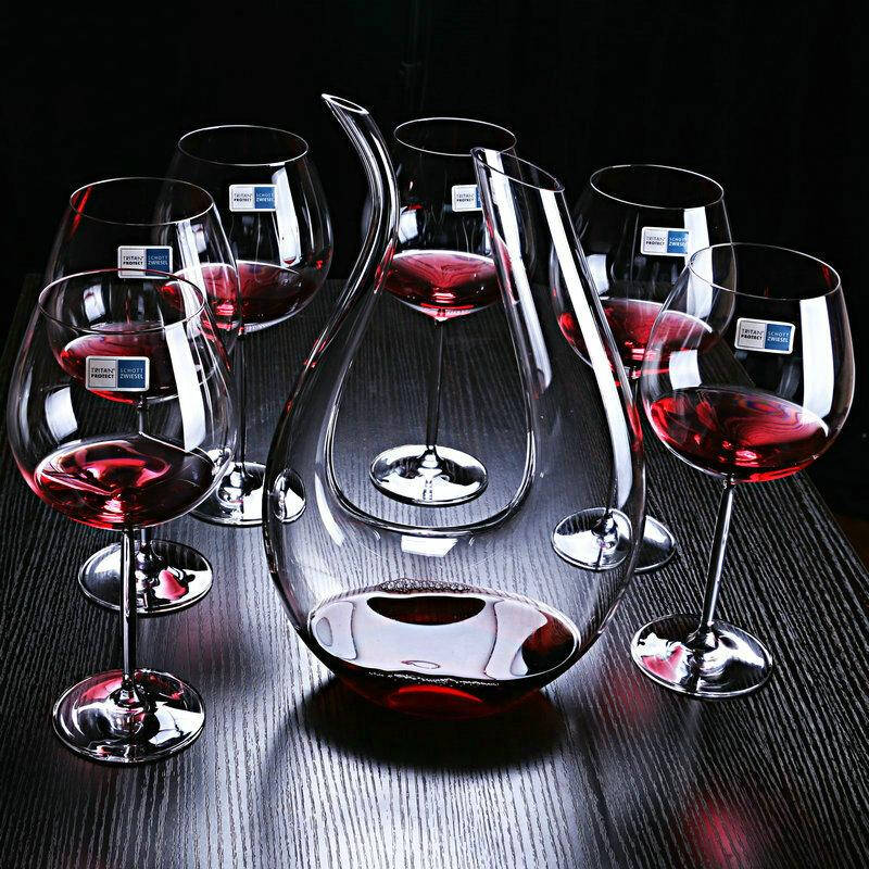 德国进口肖特圣维莎 水晶红酒杯套装图片