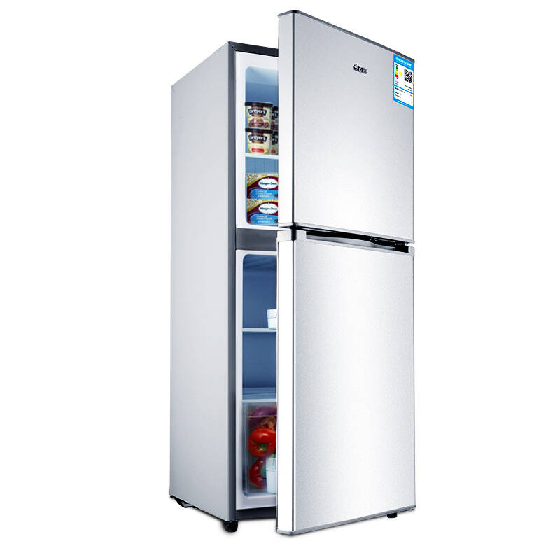 志高 116升双门冰箱小型电冰箱 图片