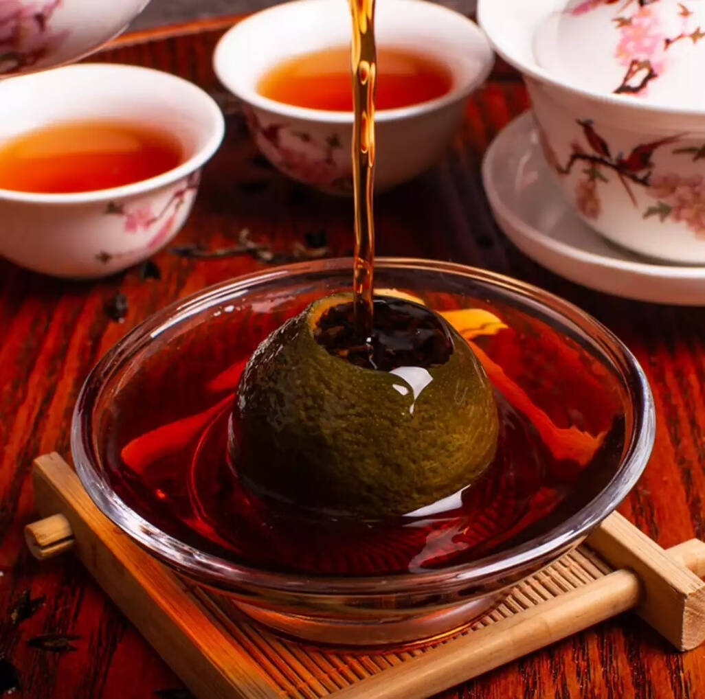 小青柑茶为什么会火！是因为造型
