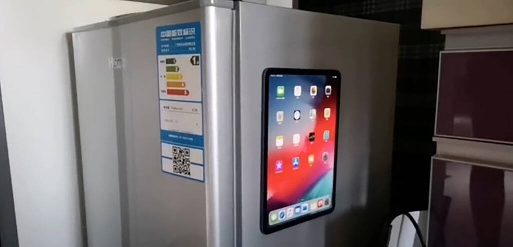 iPad Pro还能当冰箱贴..