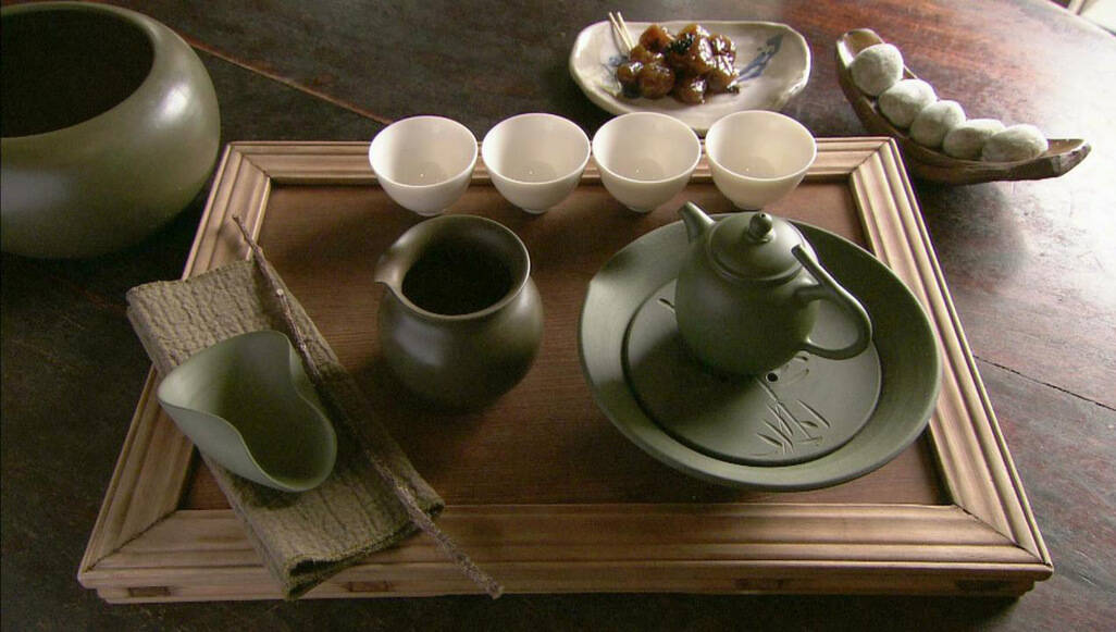喝茶是一件闻得到、喝得着,并能