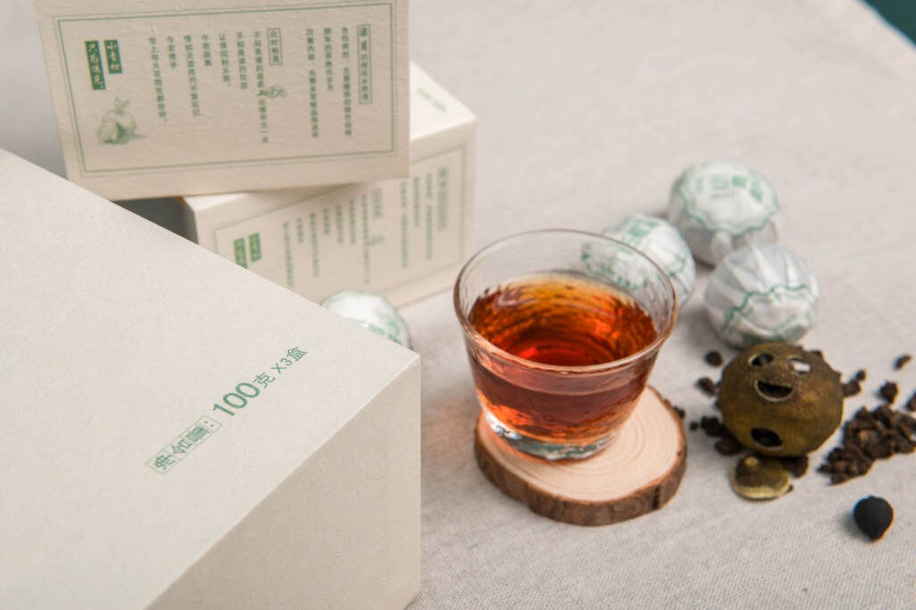 小青柑普洱茶，茶界小网红，降脂