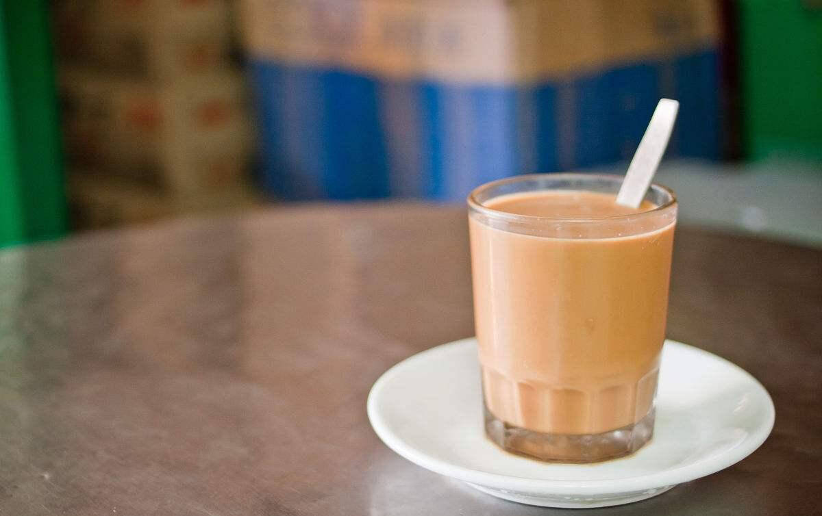 冬天天气这么冷，来杯奶茶暖暖身
