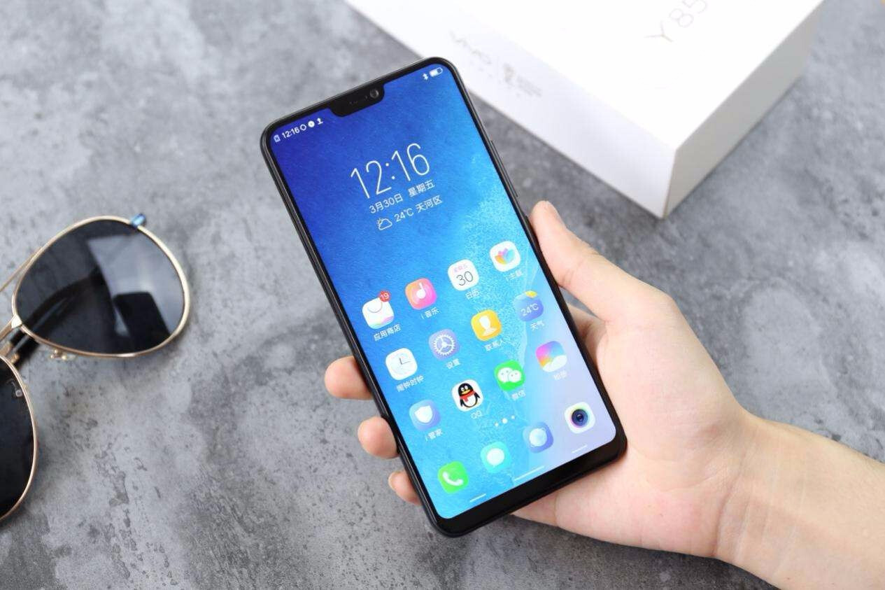 vivo手机图片y85,vivo手机图片 vivo出大招了!入门机y85竟有如此刘海工艺