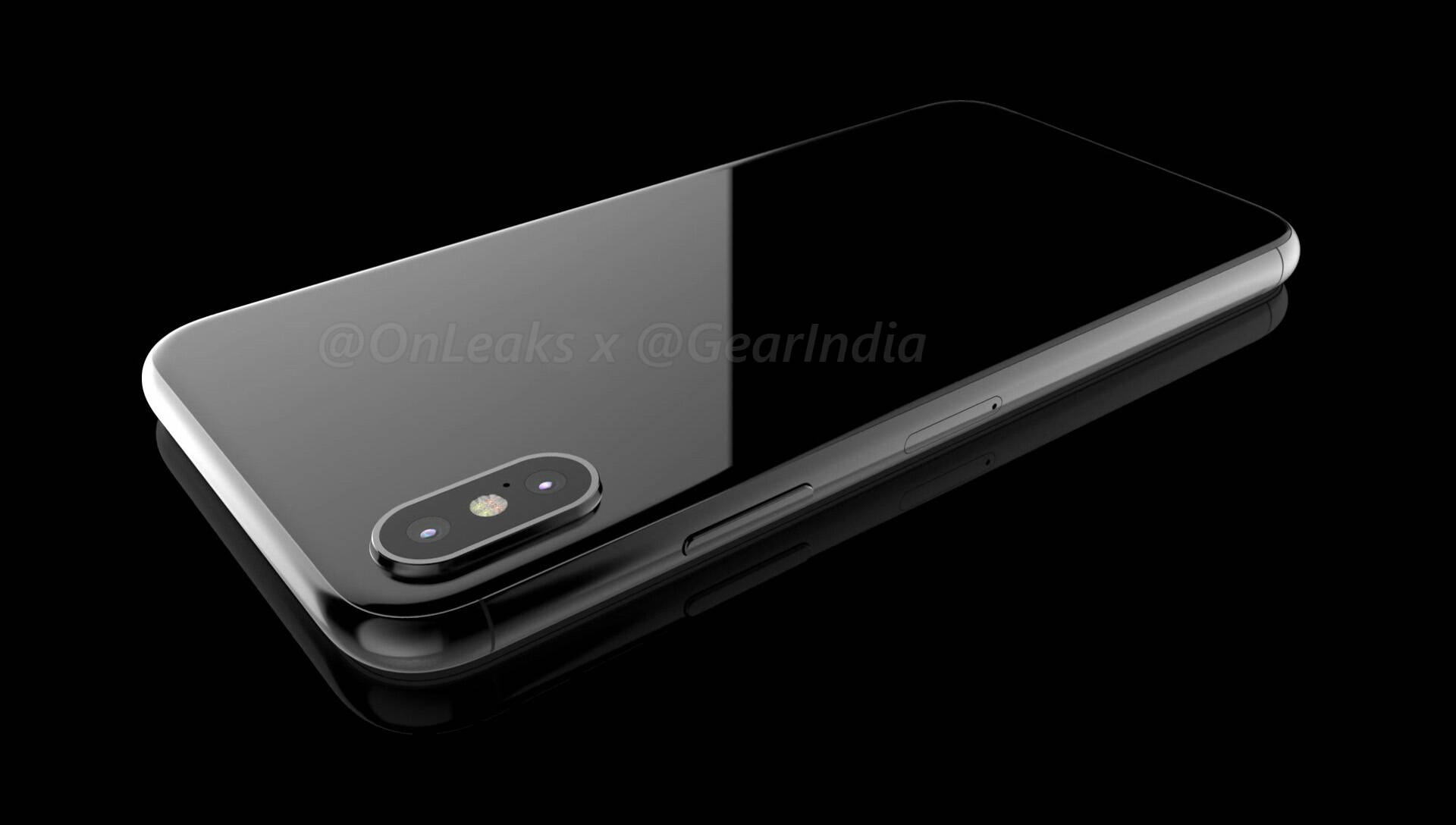 iphone 8全新高清渲染图,各个角度完美呈现