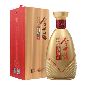 【京东自营】今世缘 今世缘 今世缘 典藏6省外版 42度 500ml 108.