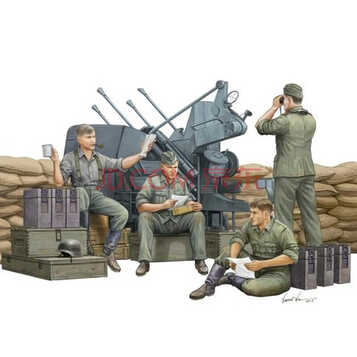 星尘 小号手1/35 二战德军高射炮兵组