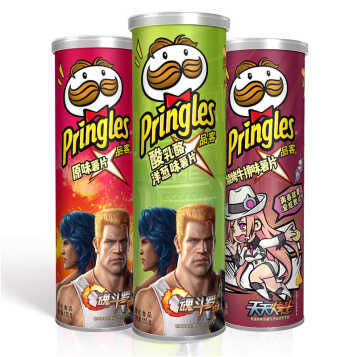 品客(pringles)薯片110g*3 分享装(原味 洋葱味 烧烤味)(新老包装随机