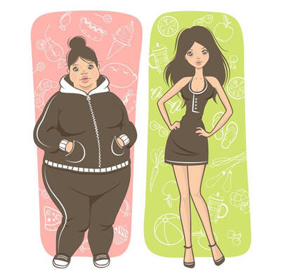 胖女生和瘦女生原来很不一样,看后好骄傲