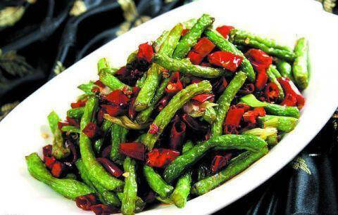 干煸四季豆 好吃开胃 ..