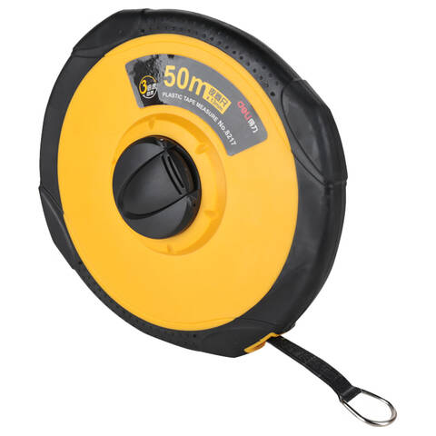 得力  8217 皮卷尺50m(黄)