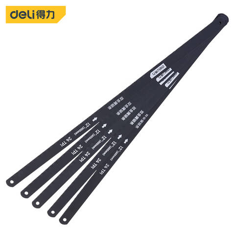 得力 双金属锯条 24齿 DL4673（5支装/组)