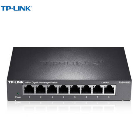 普联（TP-LINK8）口千兆交换机 TL-SG1008D