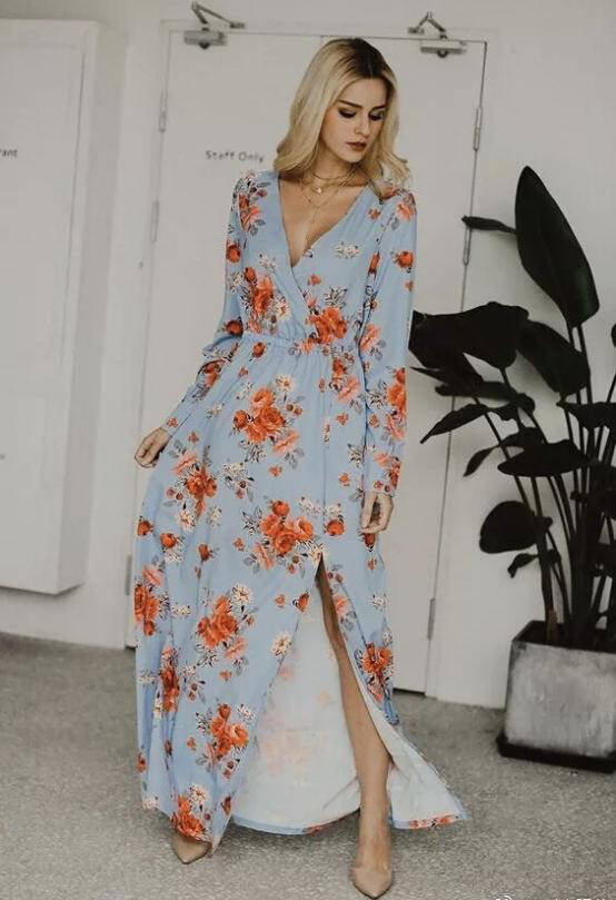 早春带你领略茶歇裙的魅力，优雅