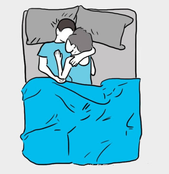 图揭10种各有含义的情侣睡姿,你最喜欢哪一种?