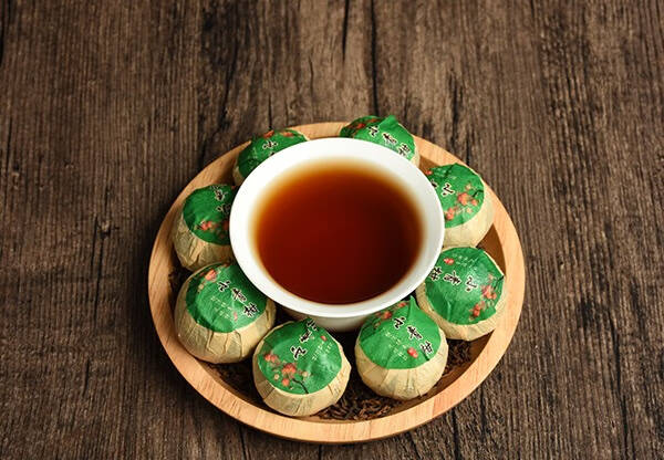 脂肪怕的刮油小青柑普洱茶，每天