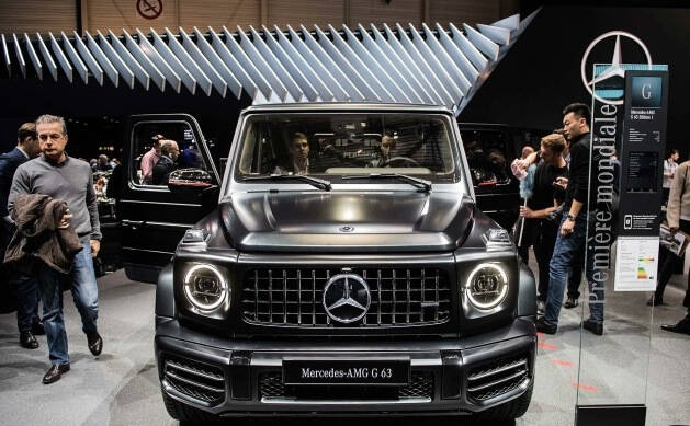 全新奔驰G63 AMG,依然是