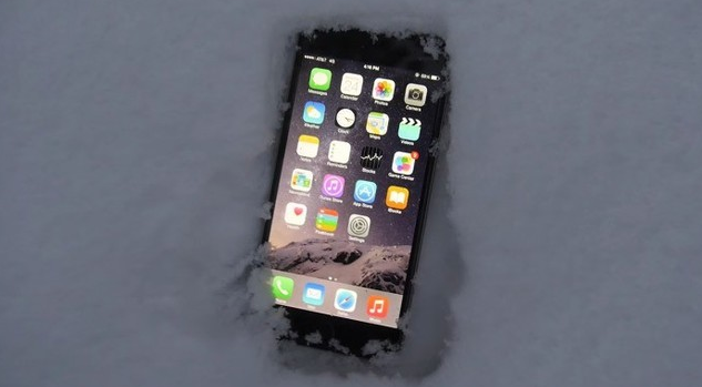 iPhone到冬天容易关机..