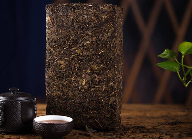 滋味醇厚的金花茯砖茶，黑茶中鲜