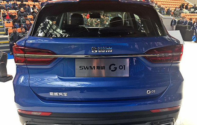 混血斯威G01进军高端SUV,
