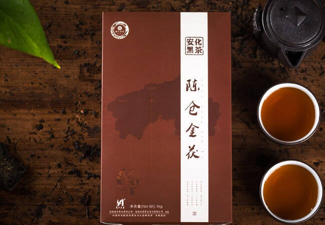 滋味醇厚的金花茯砖茶，黑茶中鲜