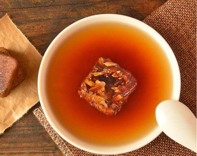 Pick红糖姜茶，暖暖的很贴心