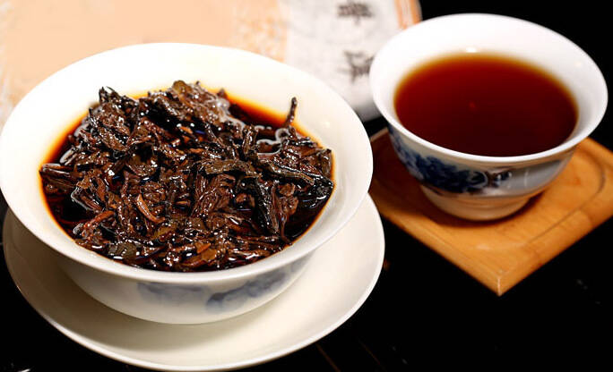 普洱熟茶味甘汤浓,能减肥,怎么