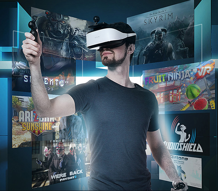 VR一体机，让游戏体验..
