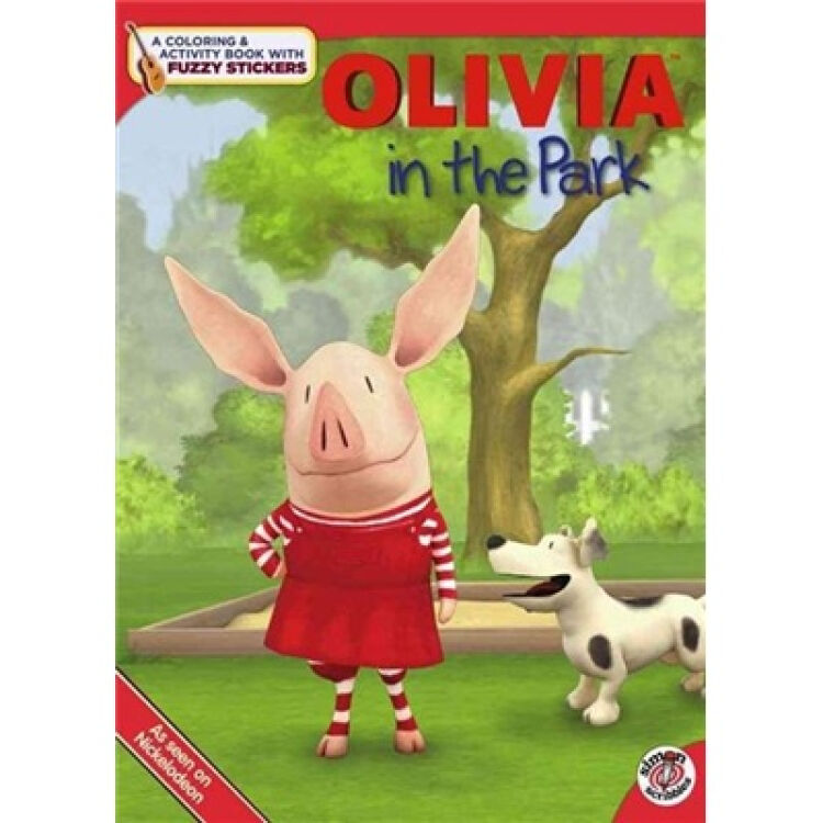 olivia in the park 小猪奥利维亚系列图书