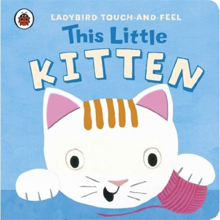 ladybird touch and feel: this little kitten 小瓢虫触摸书:小猫