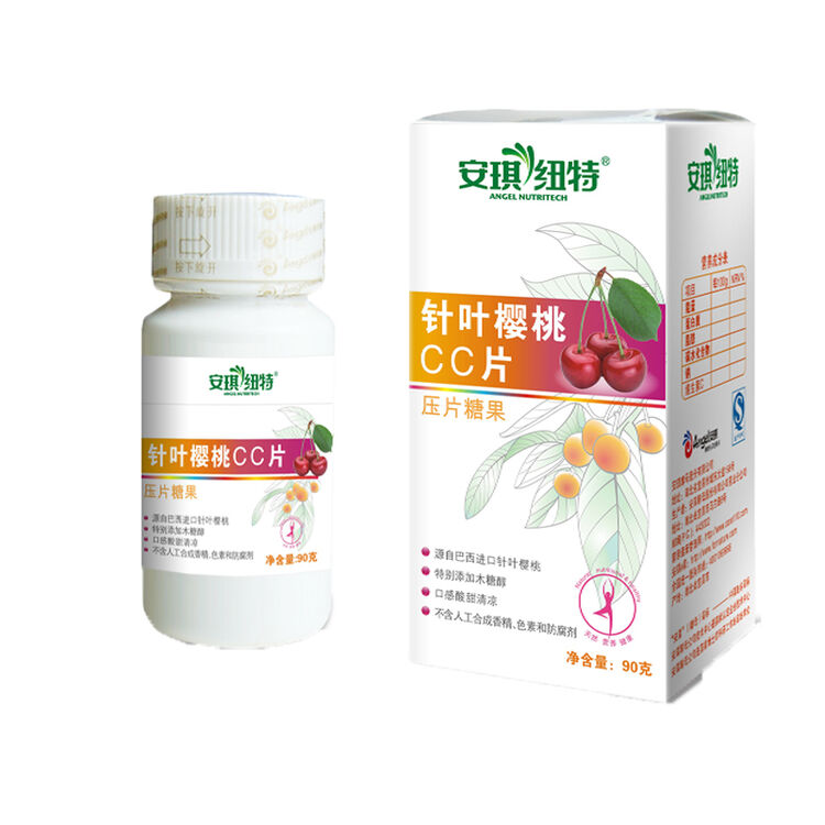 安琪纽特针叶樱桃cc片90片图片