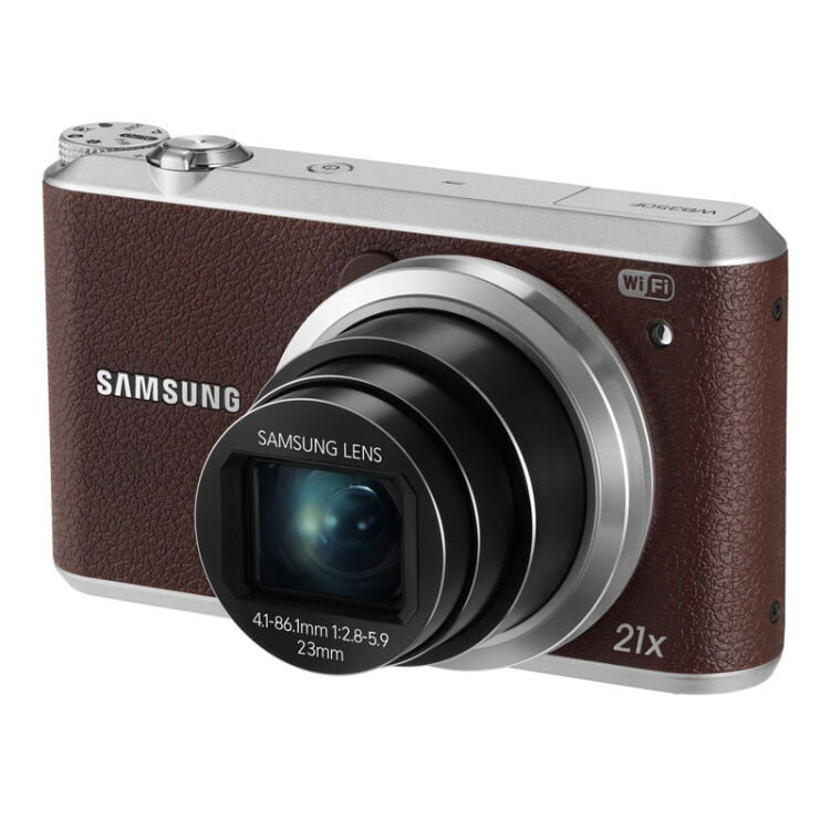 三星samsungwb350f数码相机棕色1630万像素3英寸触摸屏21倍光学变焦23