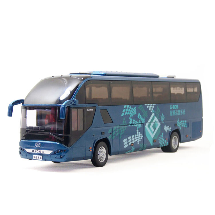 海格h92客车 大巴士模型 1:42 苏州金龙klq6125a/b