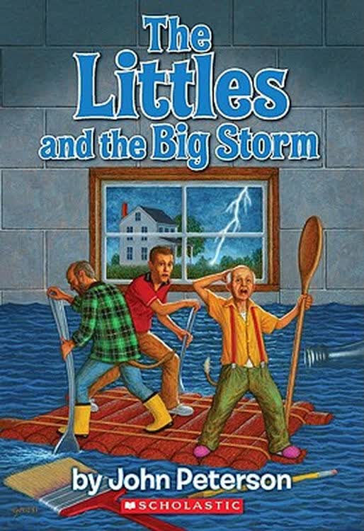 【预订】the littles and the big storm