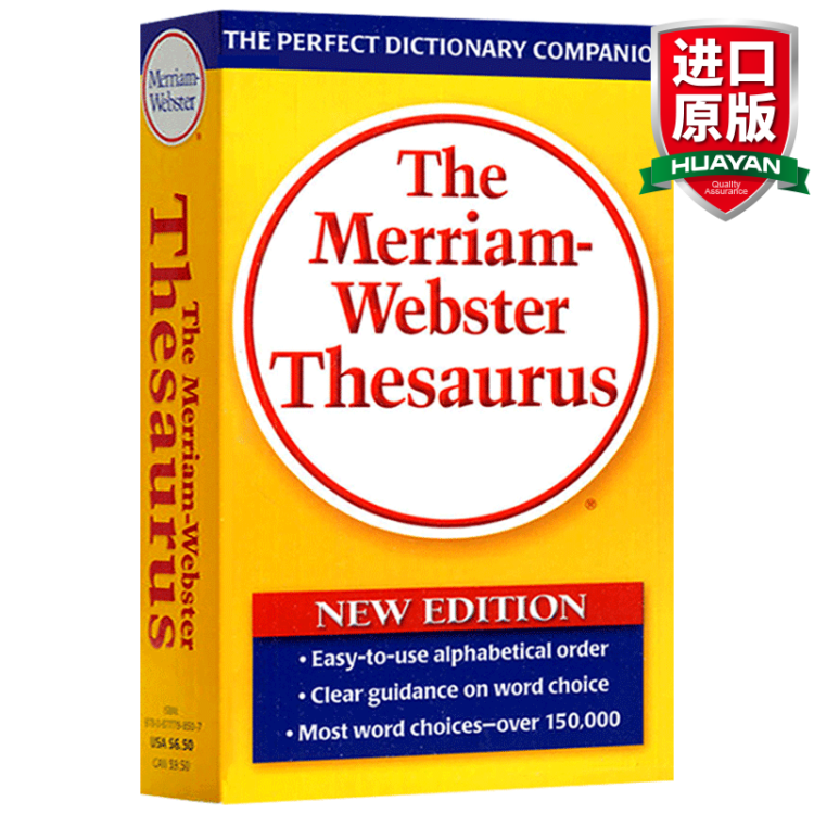 英文原版麦林韦氏英语同义词词典The Merriam Webster Thesaurus英英字典图片 价格 品牌 评论 京东