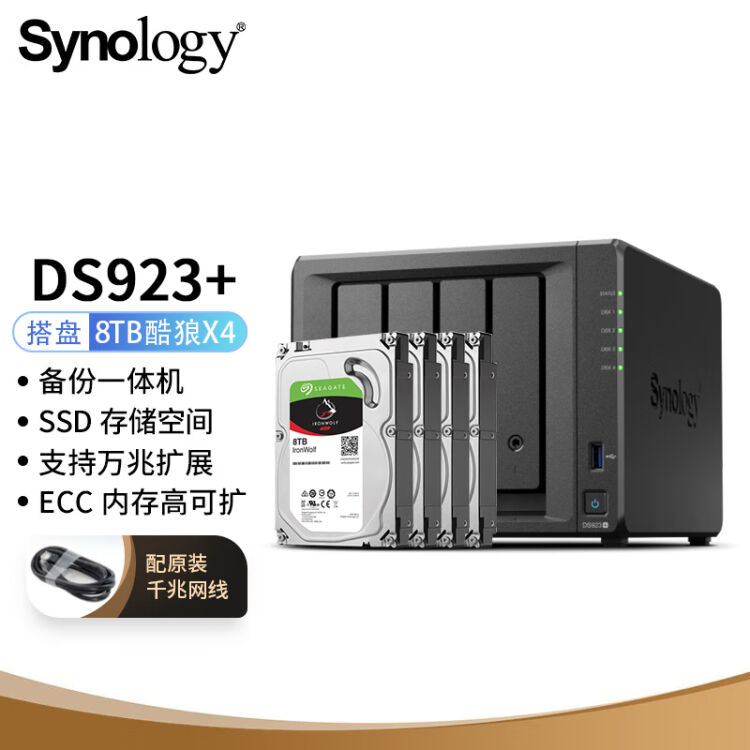 Synologyds Seagate Tb Ironwolf St Vn