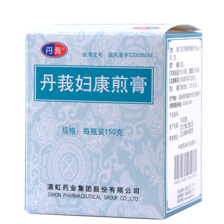 丹莪 丹莪妇康煎膏 150g*1瓶/盒 不经营品种