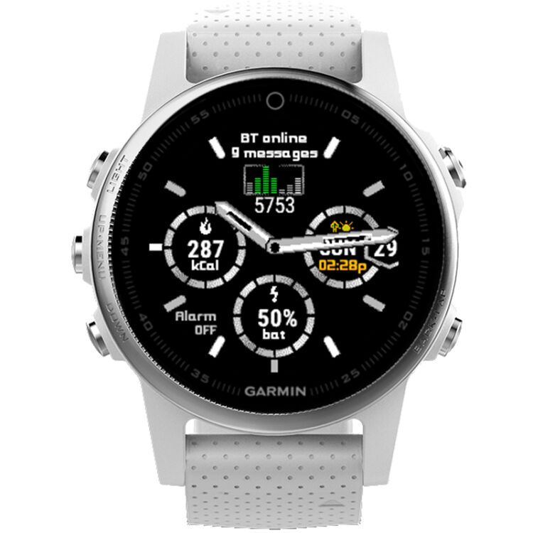 佳明(garmin)fenix5s智能手表 男女跑步运动手表 游泳