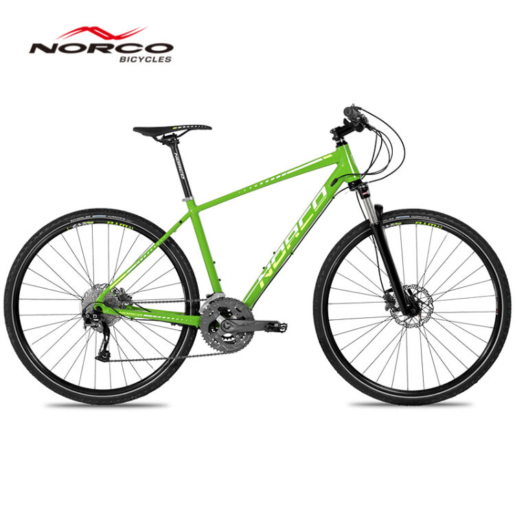 诺客norco 跨界旅行自行车 整车进口 xfr 2 自由 2 铝合金 苹果绿 s