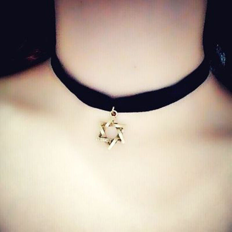 儿童项链饰品女童锁骨链脖颈链配饰宝宝项圈韩版小女孩颈链 浅灰色 25