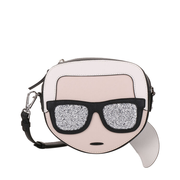 karl lagerfeld 奢侈品 女款 老佛爷头像图案单肩/斜挎包76kw3011