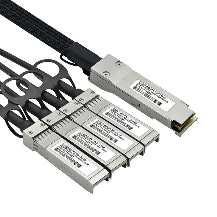 a z(az) qsfp 转4sfp 高速电缆40g堆叠线缆用于思科华为h3c华三1分4 1