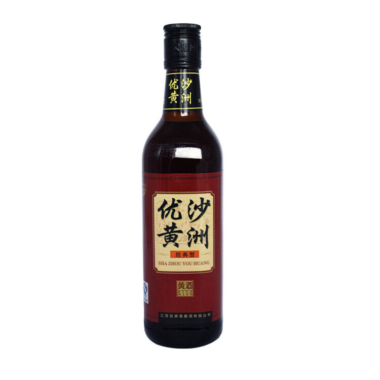 沙洲优黄 黄酒 江南名酿 经典型 半干型 12度 480ml【图片 价格 品牌