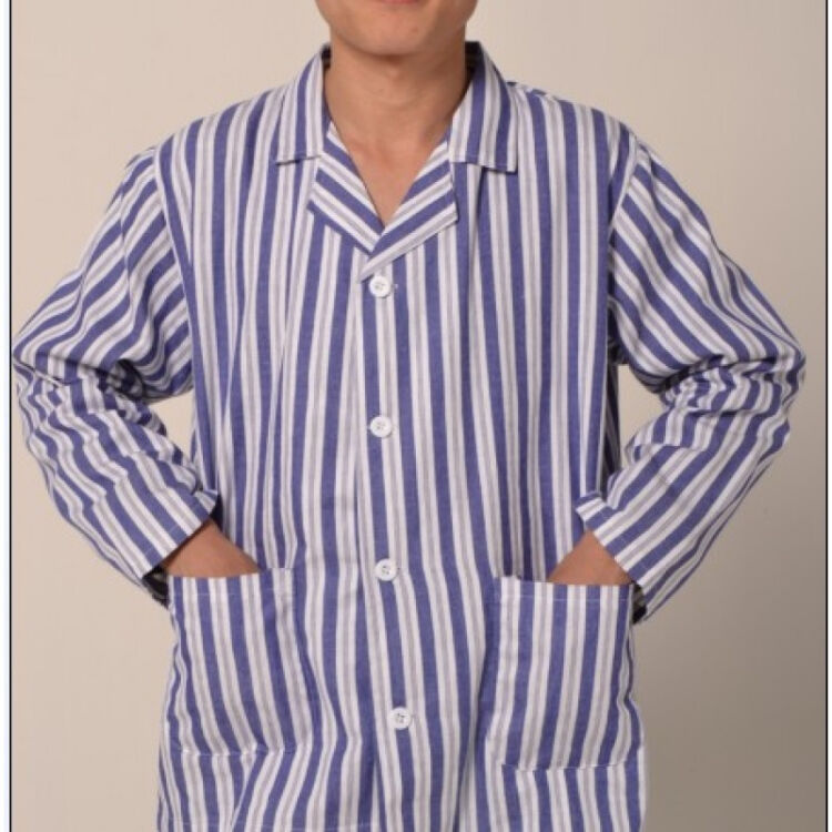 病号服病人服装分体病员服男女分体套装睡衣棉住院卧床衣服h 蓝白条