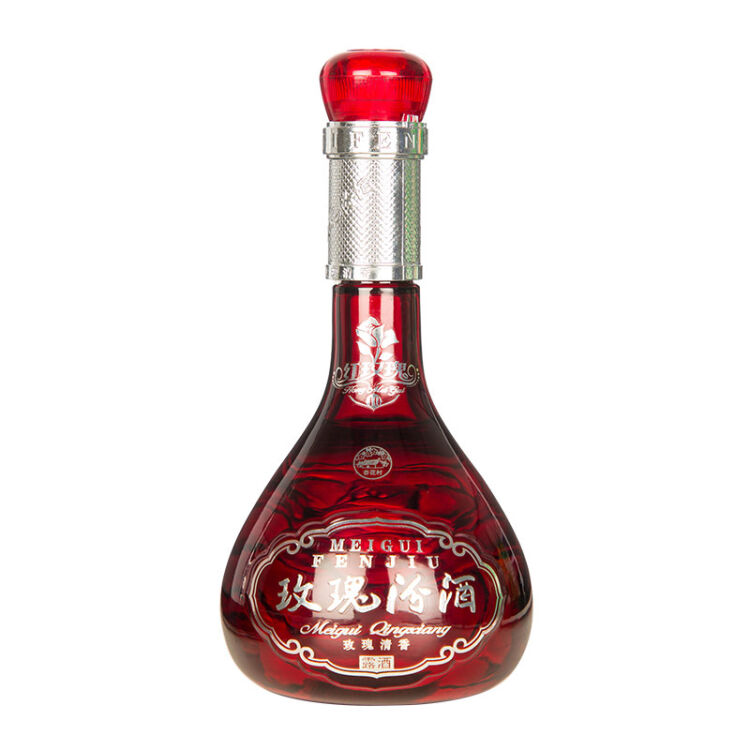 汾酒40度玫瑰汾酒225ml礼盒装露酒单瓶