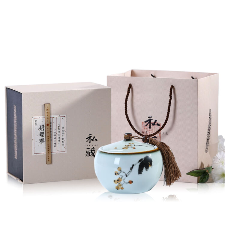 现货2018新茶 三万昌碧螺春茶叶礼盒绿茶苏州洞庭山原