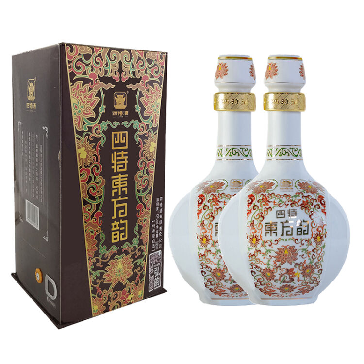 四特酒 东方韵弘韵 52度 500ml (2瓶装)