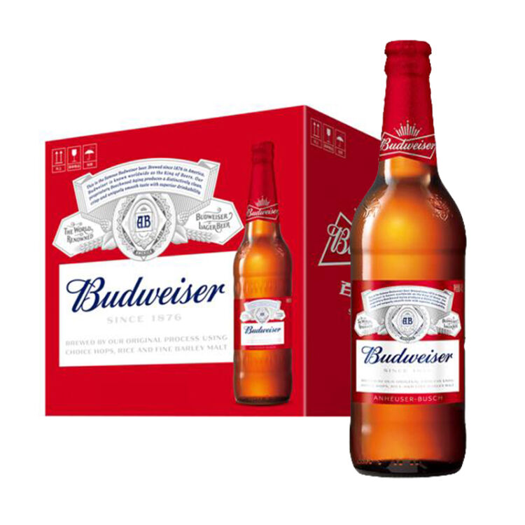 百威(budweiser)百威啤酒瓶装节日送礼 经典啤酒 百威